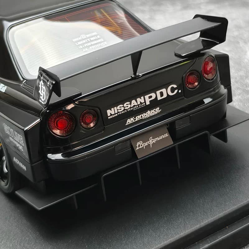 GT Spirit 1:18 Nissan Skyline GT-R R34 LB-Super Resin Model – Liberty Walk Widebody JDM