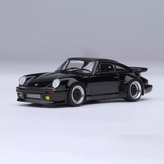AUTOart 1:64 Porsche 911 (930) Turbo “Blackbird” Diecast Model Car