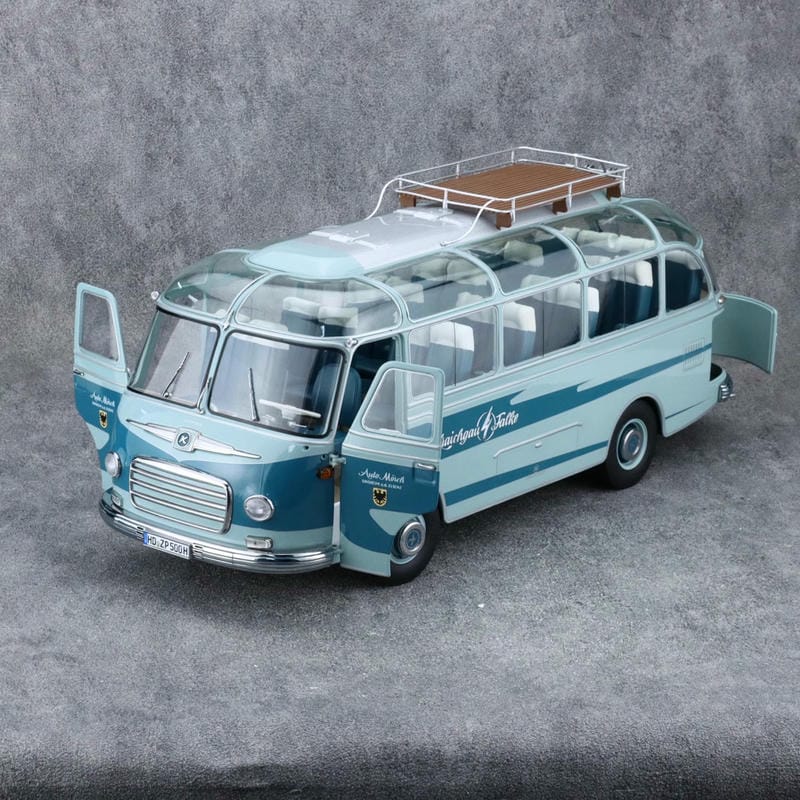 Schuco Setra S6 Kraichgaufalke Bus 1:18 Diecast Model – Blue