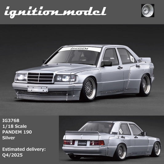 Ignition Model 1:18 Mercedes‑Benz PANDEM 190– Silver