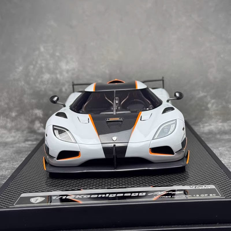 VMB Koenigsegg Agera RS 1:18 Resin Supercar Model