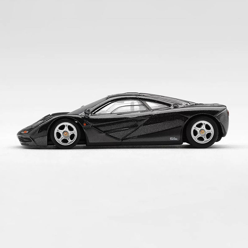 MINI GT 1:64 McLaren F1 Diecast Model Car – Metallic Black