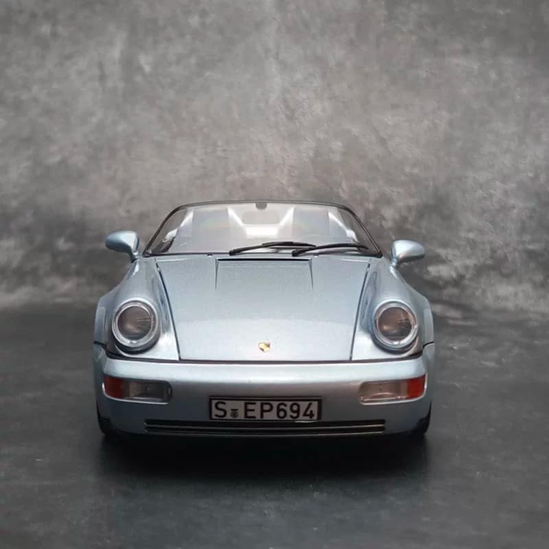 NOREV 1:18 Porsche 911 (964) Speed Yellow Bird 1993 Diecast Model Car