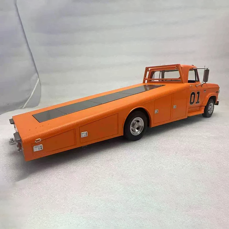 ACME 1:18 1970 Dodge D-300 Ramp Truck Diecast Model