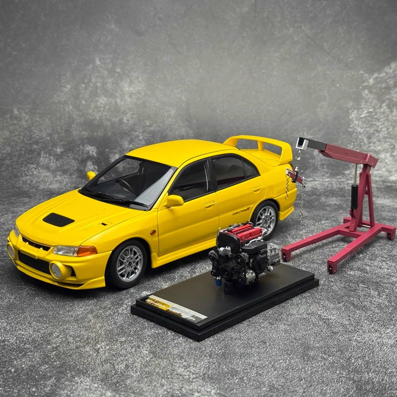 MotorHelix 1:18 Mitsubishi Lancer EVO 4th Generation Diecast Car