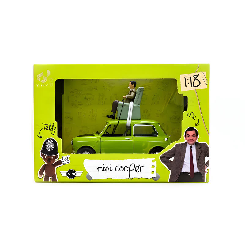 Tiny 1:18 BMW MINI Cooper Mr. Bean Diecast Model