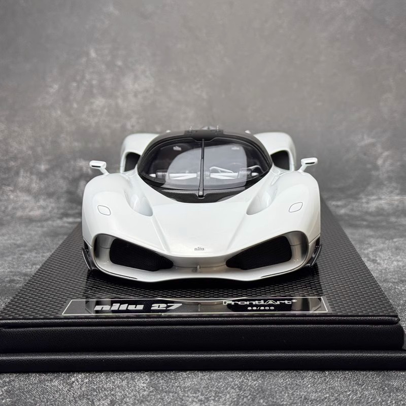 Frontiart FA Nilu27 White 1:18 Limited Resin Model Car