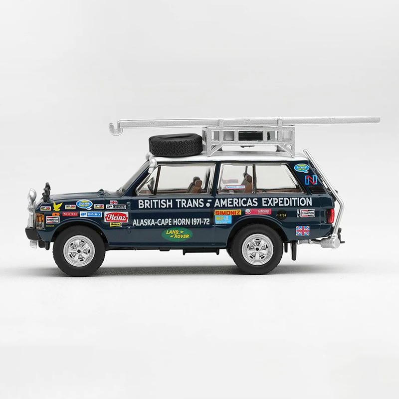 MINI GT 1:64 Range Rover 1971 British Trans-Americas Expedition