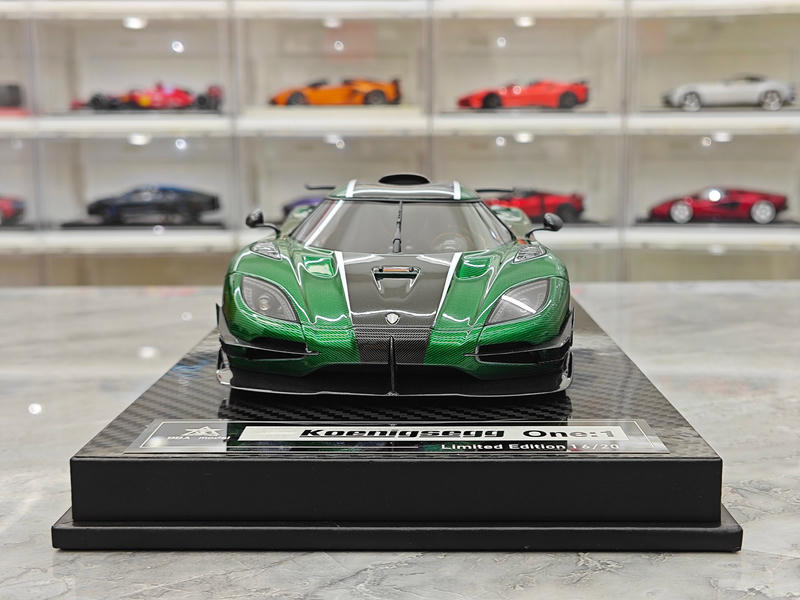 BBA Koenigsegg One 1:18 Resin Model Car