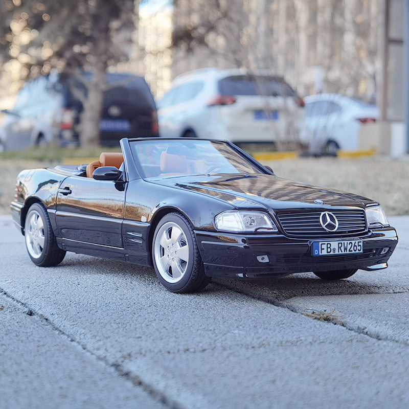 NOREV 1:18 1999 SL Cabrio R129 SL500 Vintage Legierung Auto Modell Auto Modell