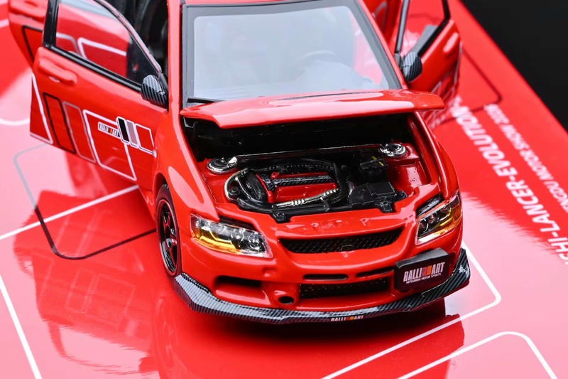 GATHERJOY 1:43 Mitsubishi Lancer Evolution IX RALLIART Diecast Model