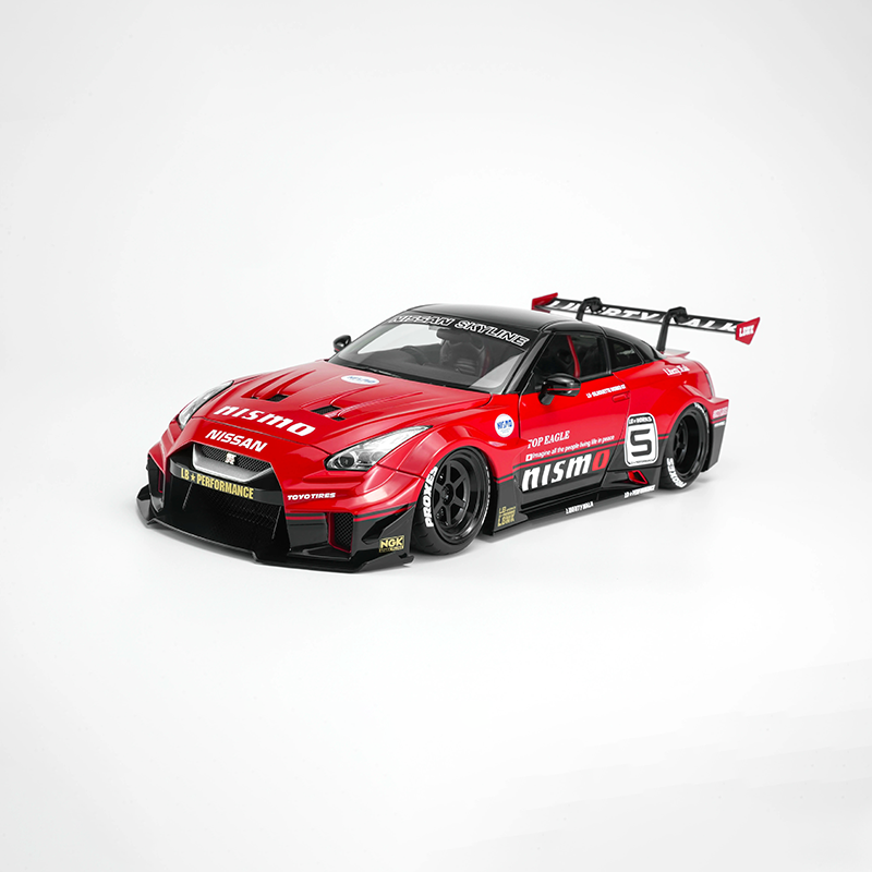 MotorHelix 1:18 Nissan GT-R R35 35GT-RR Widebody Diecast Model Car – Premium JDM