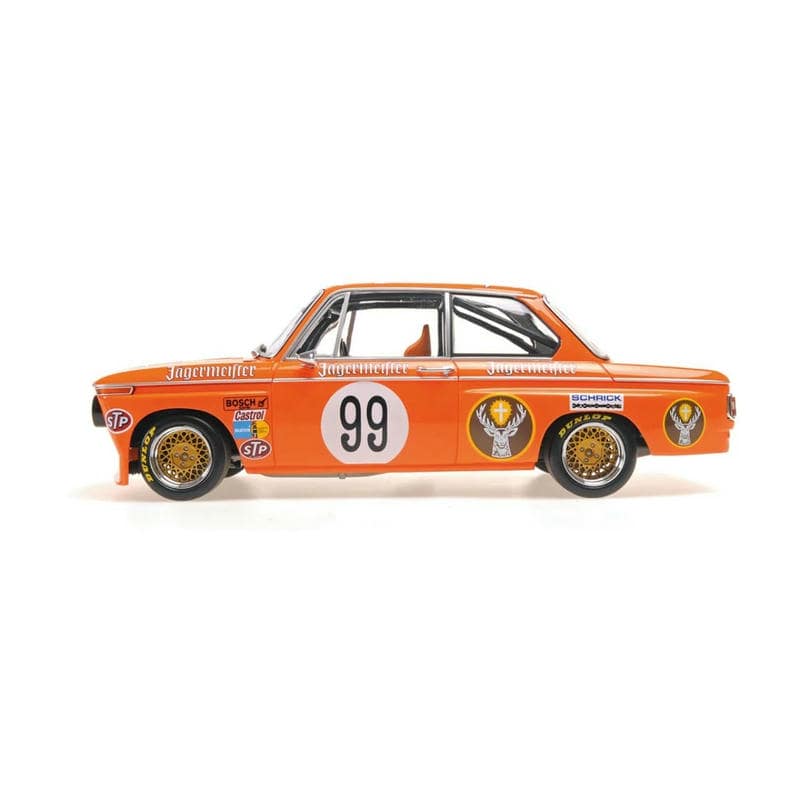 MINICHAMPS 1:18 BMW 1974 Third-Place Racing Diecast Model Car