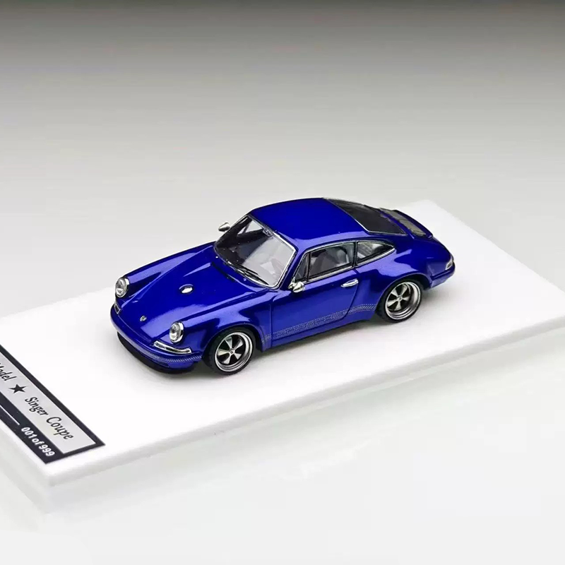 ZM Zincit Model 1:64 Porsche 911 Singer Coupe Diecast Model Car