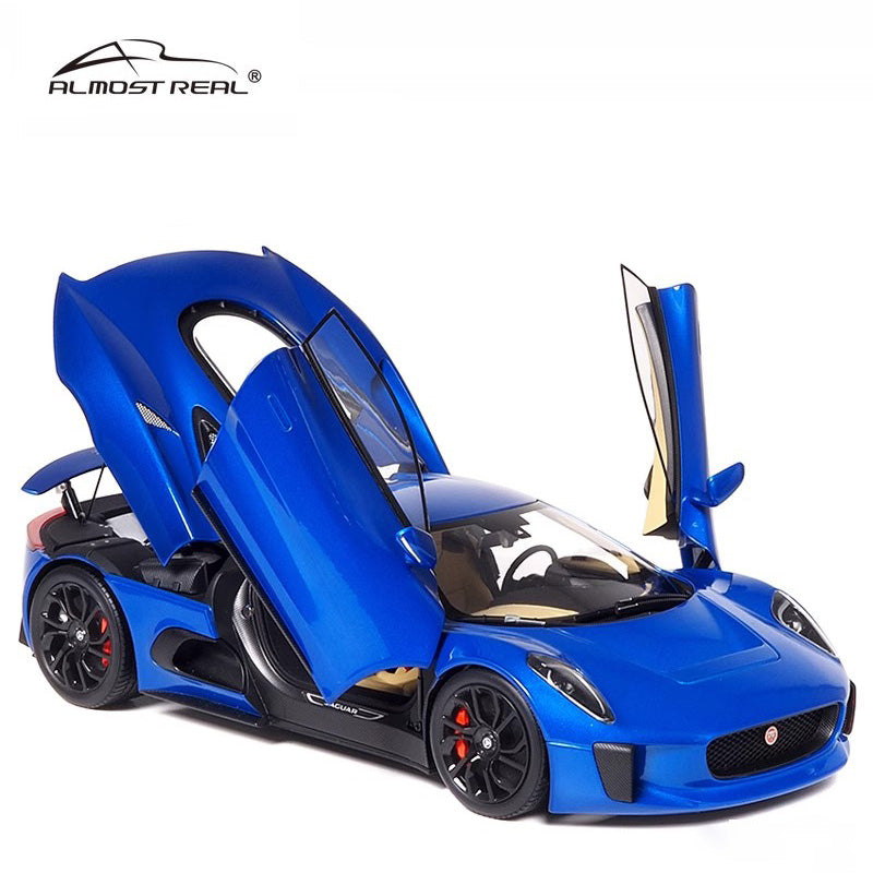 AR almost real Jaguar CX75 2013 1:18 alloy fully open car model limited edition