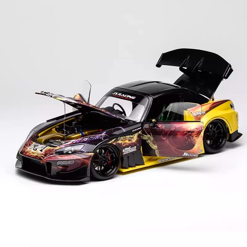 Motorhelix 1:18 Honda S2000 J's Racing “Maou” Tuned Diecast Model
