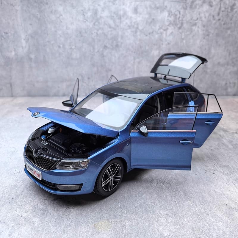 SAIC1:18 Scale Volkswagen Skoda Rapid Die-Cast Model Car