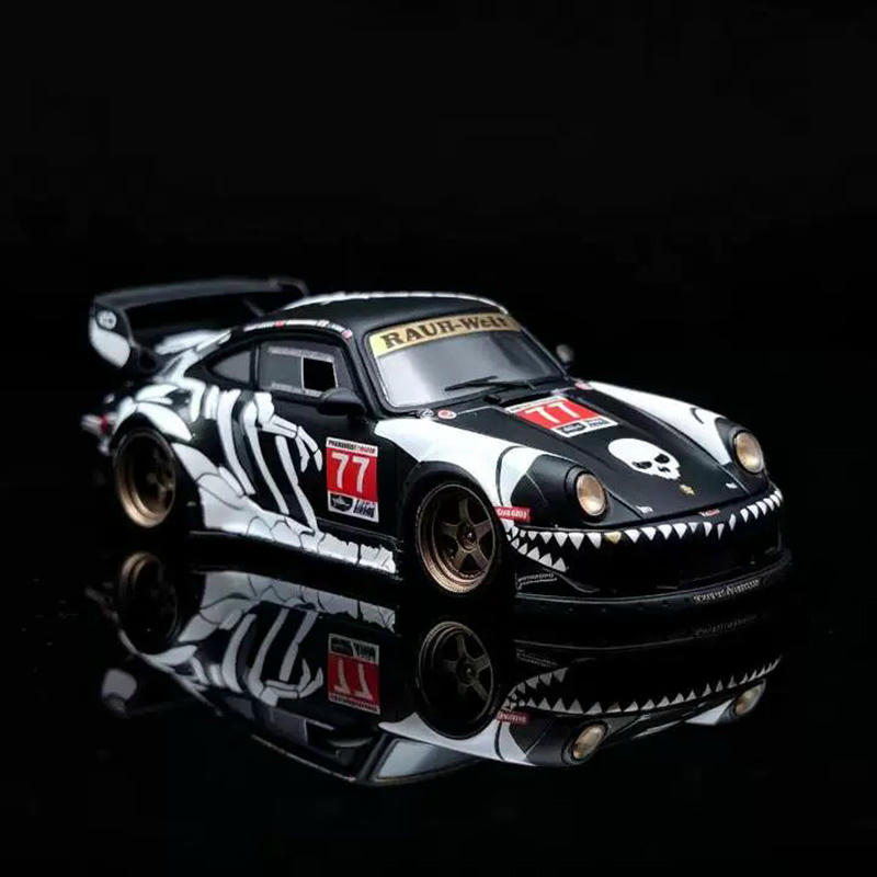 Mechspeed 1:64 Porsche 911 (930) RWB GT Resin Model – Skeleton Dragon Edition