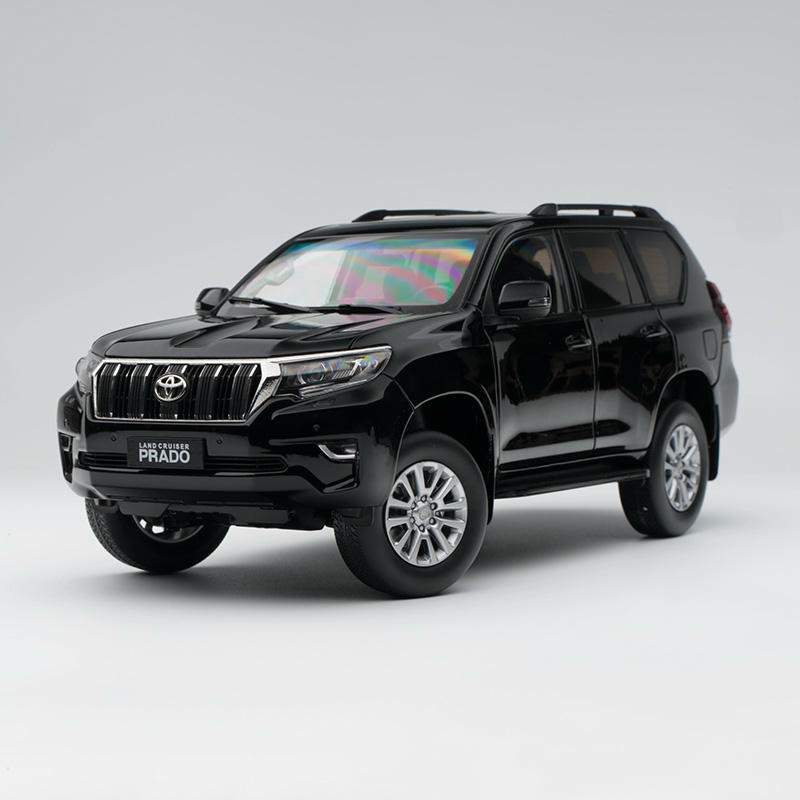YC Model Toyota Land Cruiser Prado LC150 2018 1:18 Diecast Model Car