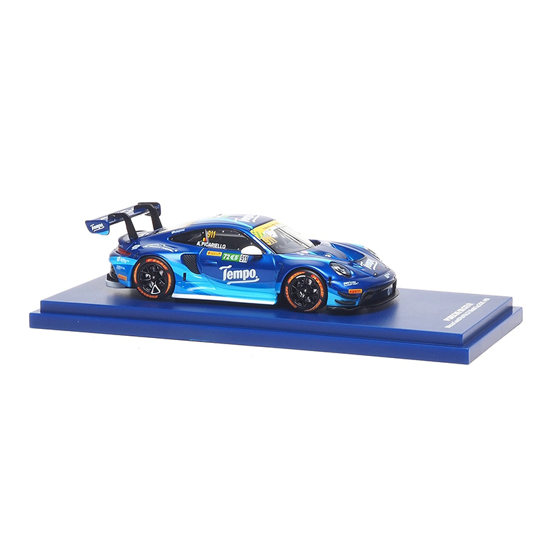 AR Box 1:64 Porsche 911 GT3R 2025 Macau FIA GT – Alloy Collectible Model Car