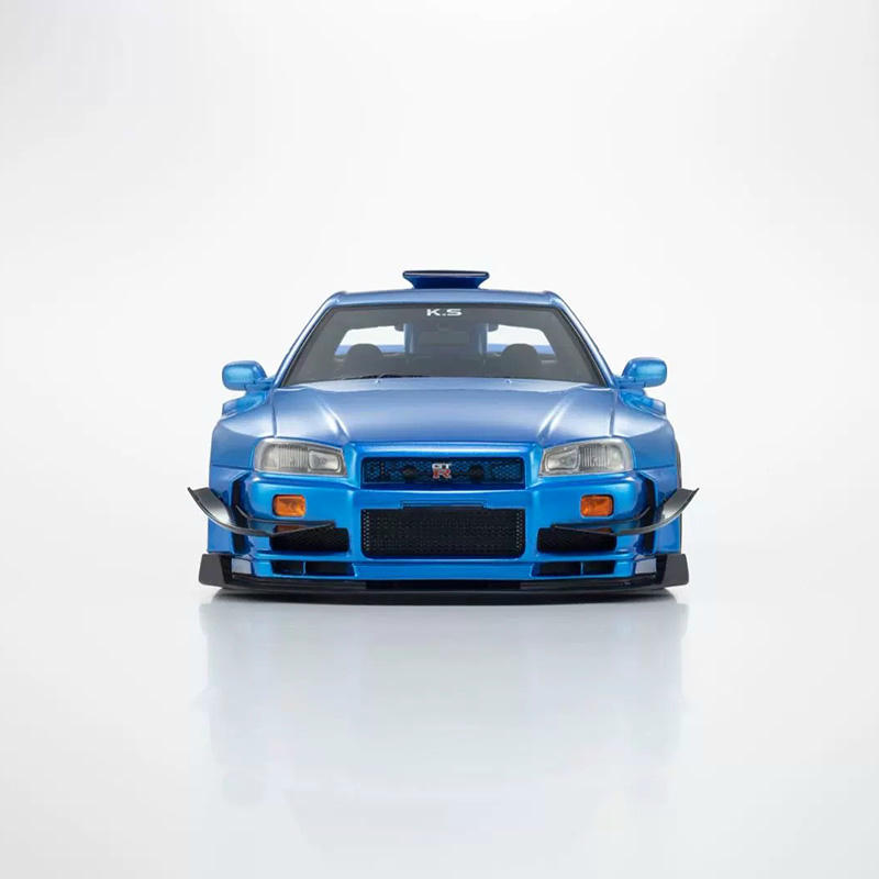 Kyosho 1:18 Nissan Skyline GT-R R34 Resin Model Car – YX car model