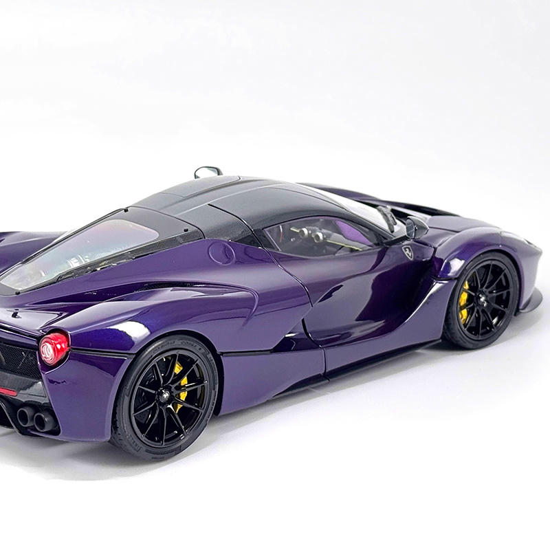 BBR 1:18 Ferrari LaFerrari Dubai Purple Diecast Car