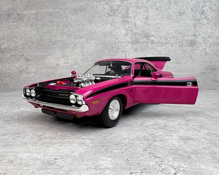 ACME 1:18 Dodge Challenger T/A 1970 Diecast Model Car – YX car model