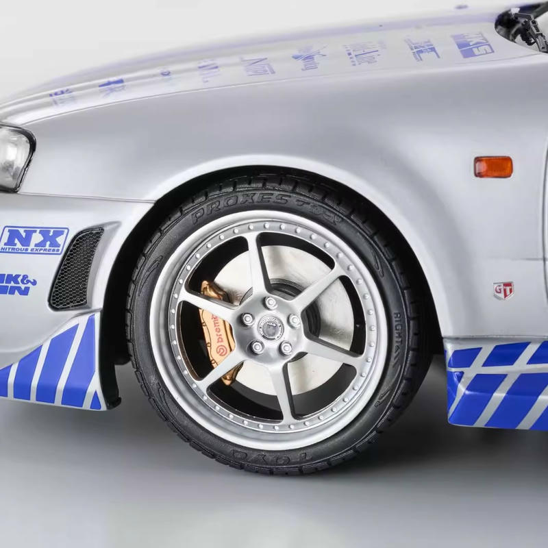 Kyosho 1:12 Nissan Skyline R34 GT-R 2001 (Fast & Furious) Resin Model