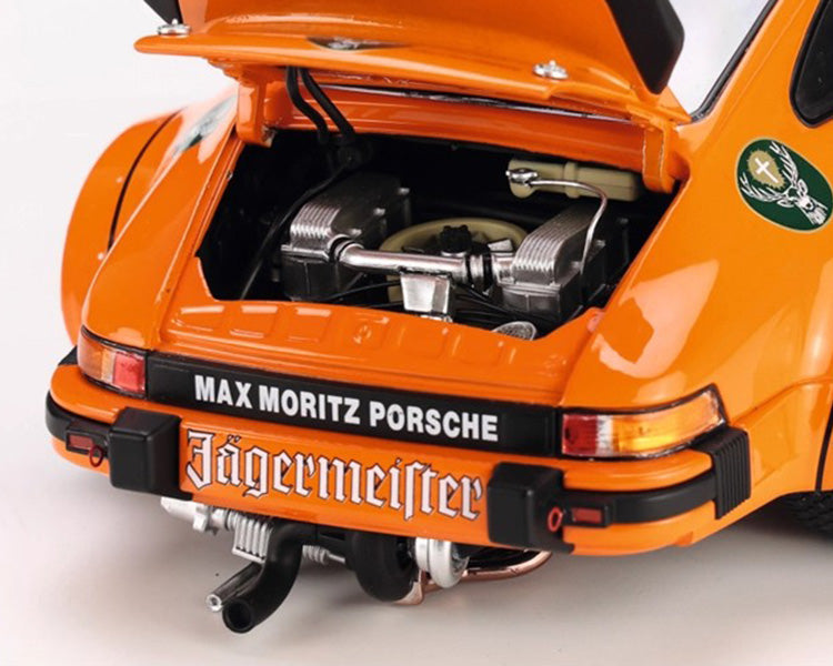 Schuco 1:18 Porsche 934 RSR – Orange Alloy Model