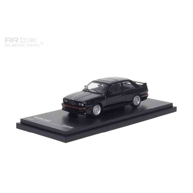 BMW M3 (E30) – 1:64 Diecast Model by Almost Real AR BOX Series (Black – Static Collector’s Edition)