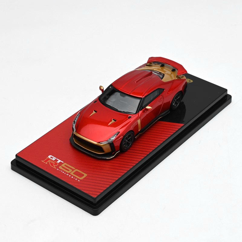 inno Nissan GT-R50 インドネシアダイキャ限定版1/64 INNO 1:64 Nissan GT-R50 by Italsedign Diecast Car – YX car model
