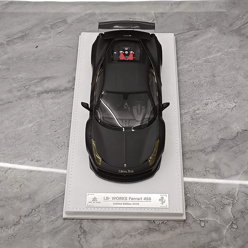 BBA 1:18 Ferrari 458 GT LB Widebody Resin Model