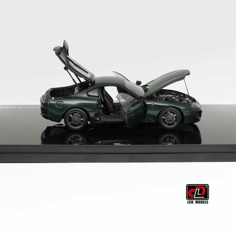 LCD 1:43 Toyota Supra A80 Full Opening Diecast Model – Legendary JDM Sports