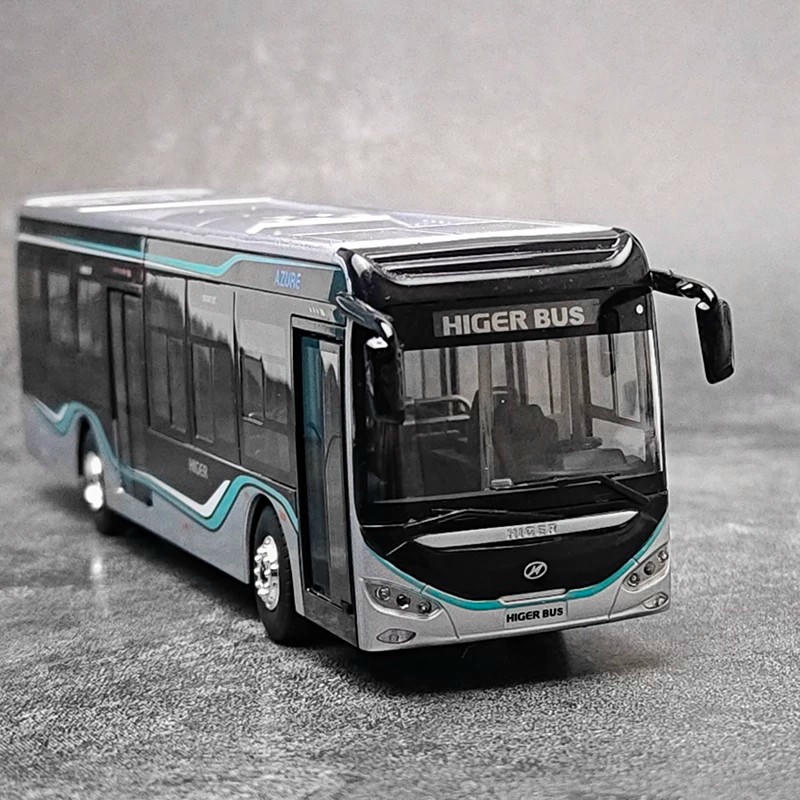 1:42 Higer Azure Bus Alloy Diecast Model with Lights