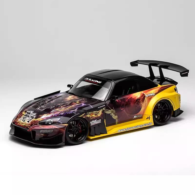 Motorhelix 1:18 Honda S2000 J’s Racing “Maou” Tuned Diecast Model