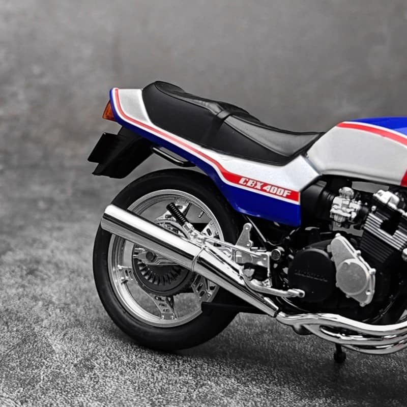 AOSHIMA 1:12 Honda CBX 400F Alloy Motorcycle Scale Model – YX car