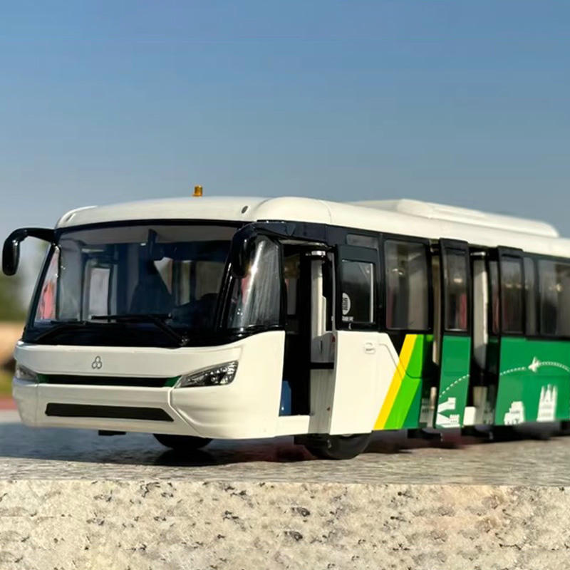 Original 1:42 Airport Shuttle Bus Alloy Model