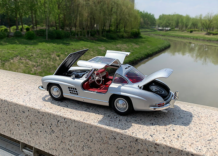 NOREV 1:18 300 SL 1954 года, винтажная модель автомобиля из сплава, коллекция моделей автомобилей, подарок