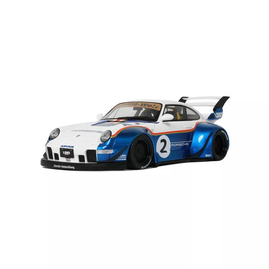 1:18 GT Spirit Porsche 911 (993) RWB X Liberty Walk – GT530 Blue White Resin Collection Pre-sale