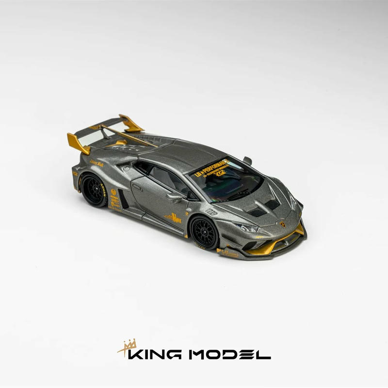 KING MODEI Lamborghini Huracan GT LBWK 1:64 Diecast Model Car