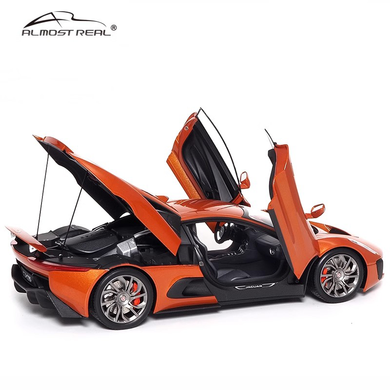 AR almost real Jaguar CX75 2013 1:18 alloy fully open car model limited edition