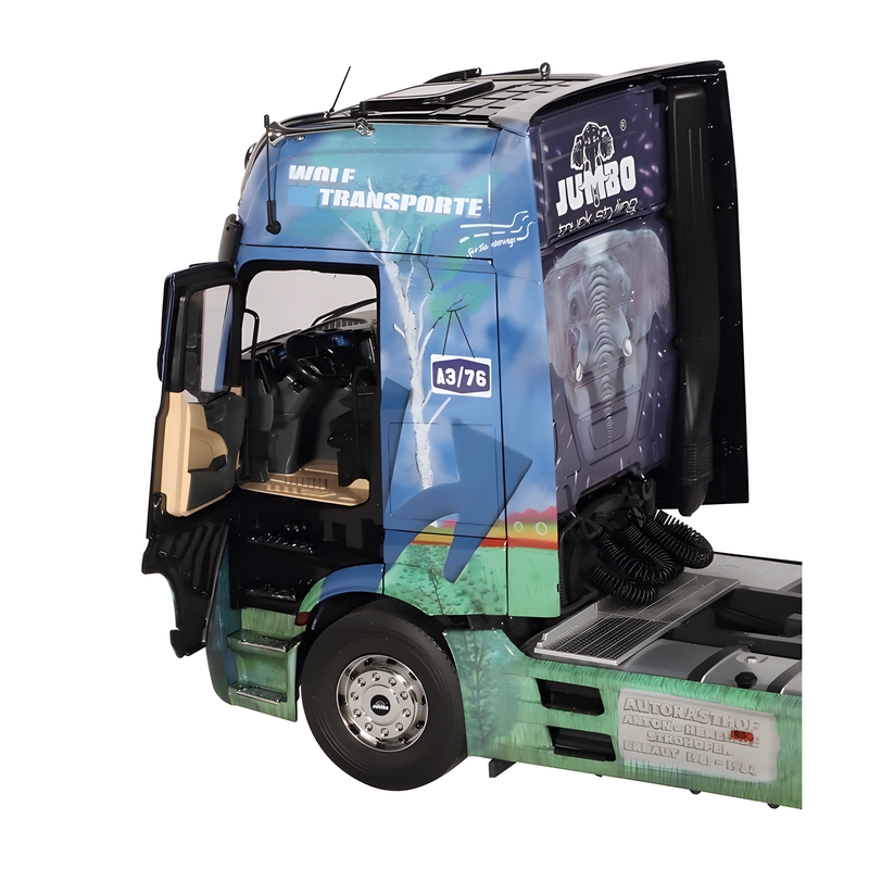 NZG 1:18 Mercedes-Benz Actros GigaSpace 4×2 Alloy Diecast Model Car