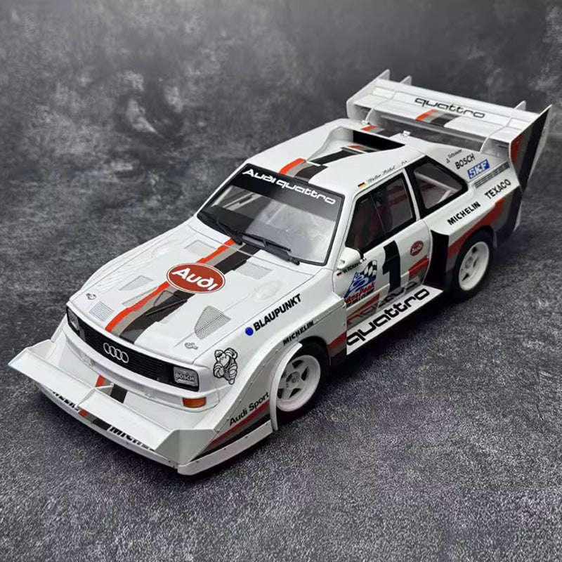 AUTOart 1:18 Audi Quattro S1 Rally Monte Carlo 1986 Diecast car Model