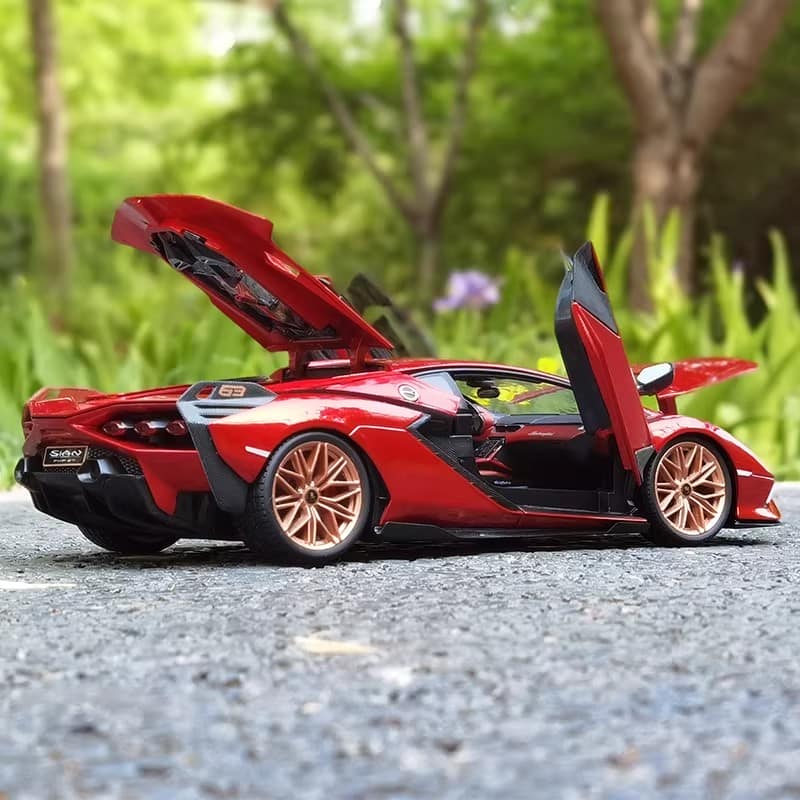 Bburago 1:18 Lamborghini Sián FKP 37 Alloy Diecast Model Car