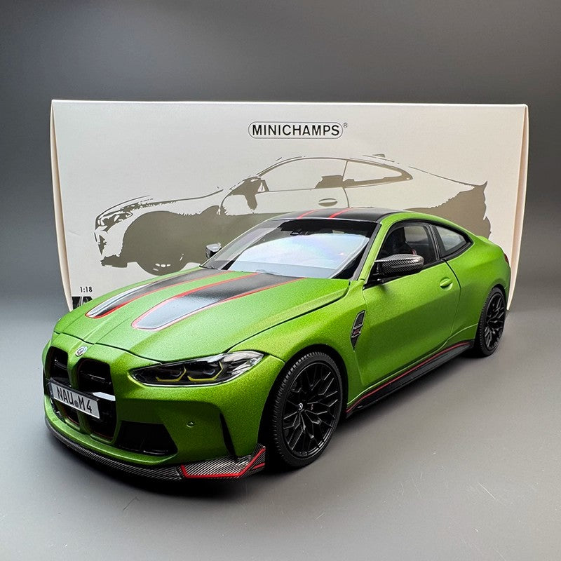 Minichamps 1:18 BMW M4 CSL G82 Diecast Model Car