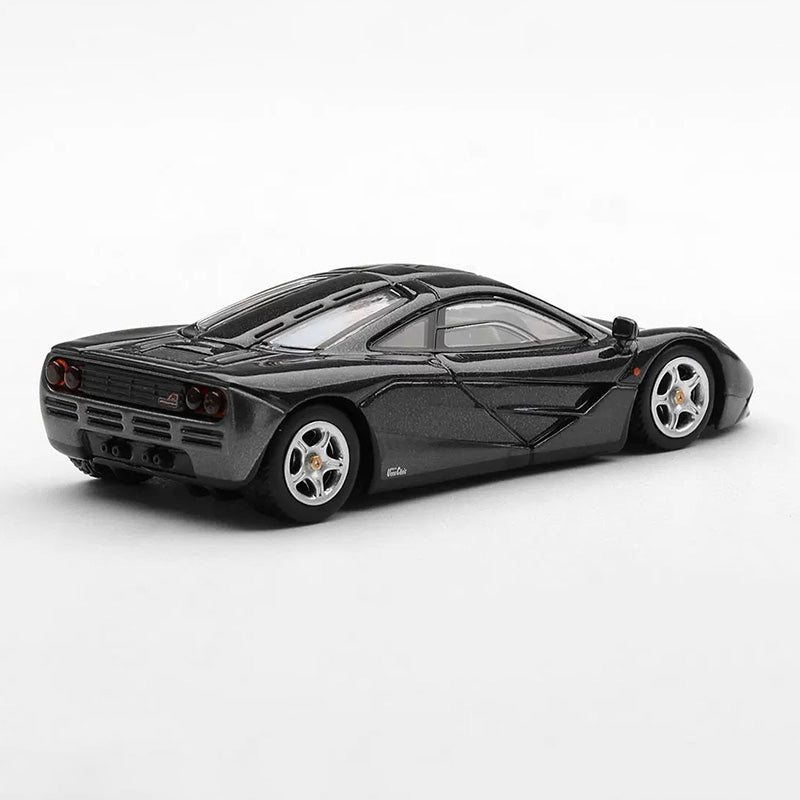 MINI GT 1:64 McLaren F1 Diecast Model Car – Metallic Black