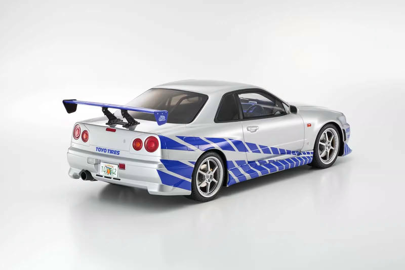 Kyosho 1:12 Nissan Skyline R34 GT-R 2001 (Fast & Furious) Resin Model