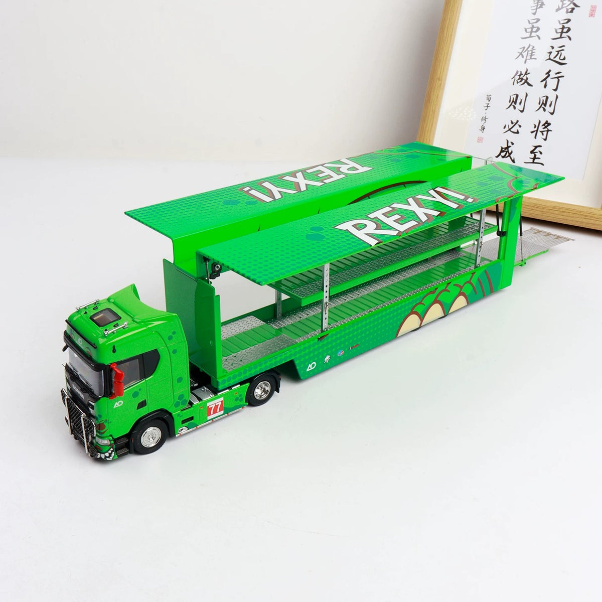 MAXWELL Scania S730 Wing-Opening Trailer 1:64 Diecast Model Truck