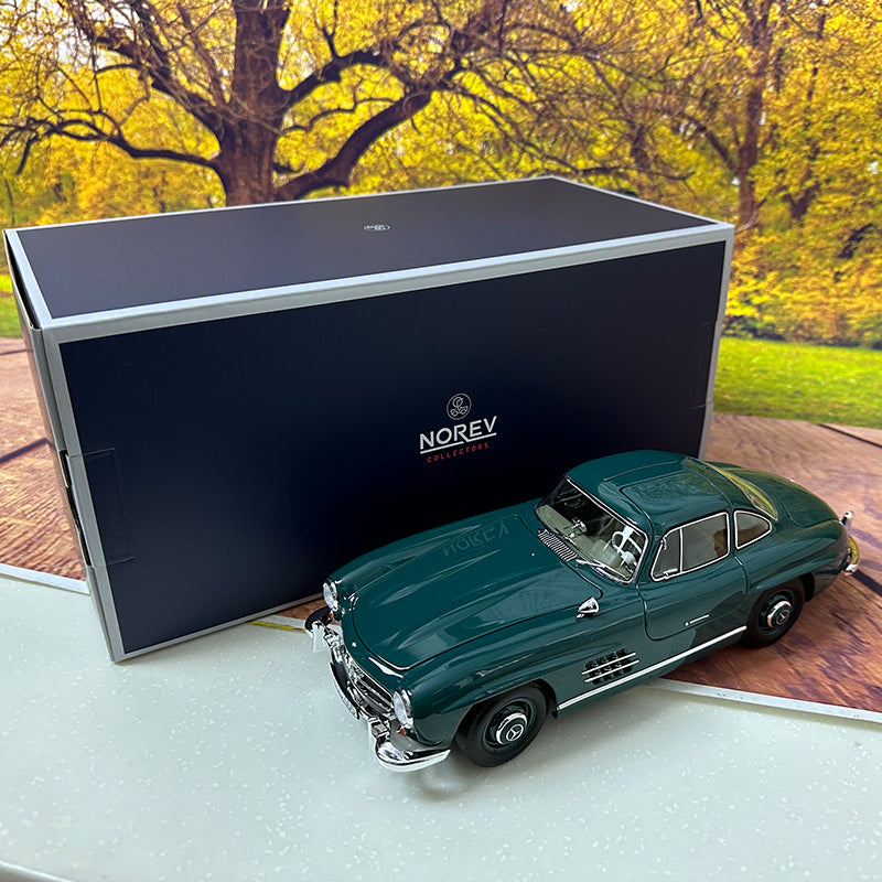 NOREV 1:18 300 SL 1954 года, винтажная модель автомобиля из сплава, коллекция моделей автомобилей, подарок