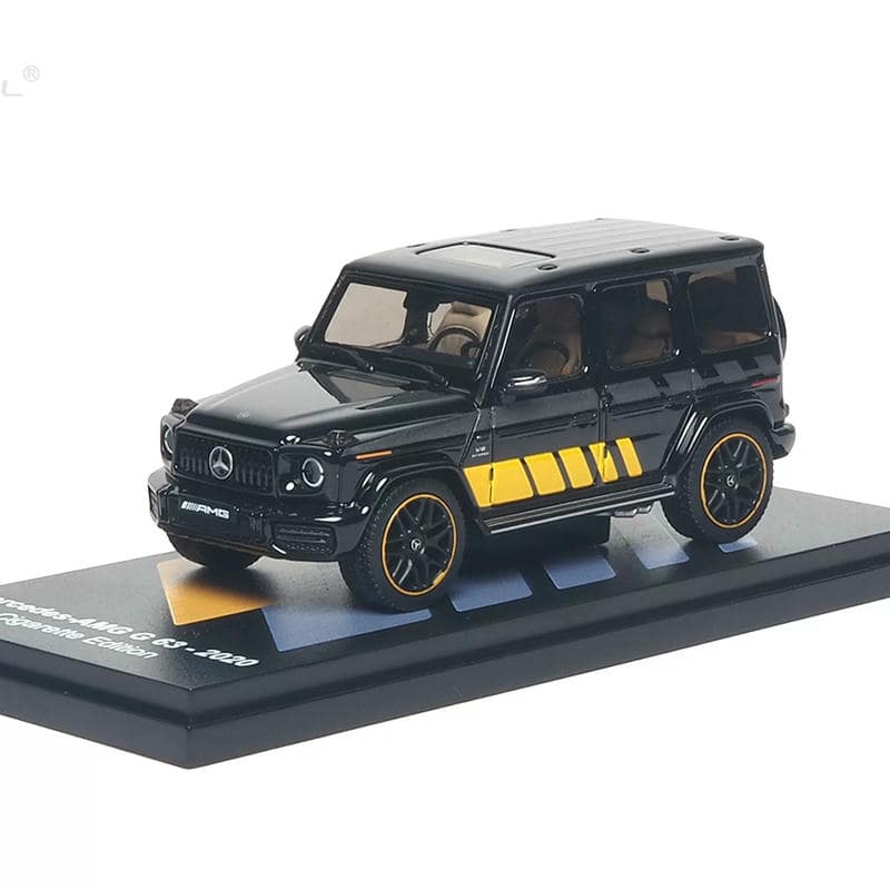 AR BOX 1:64 2020 Mercedes-AMG G63 Black Diecast Model Car